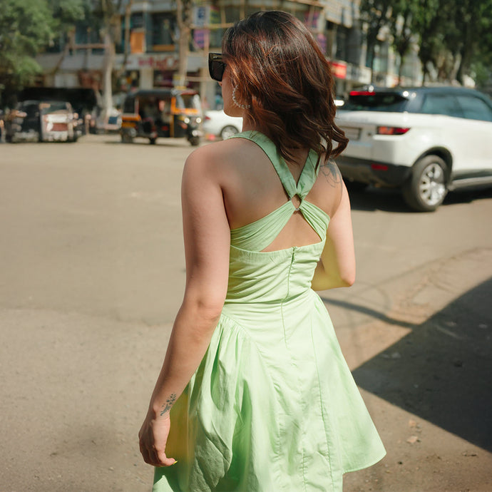 Pistachio Mint short Dress